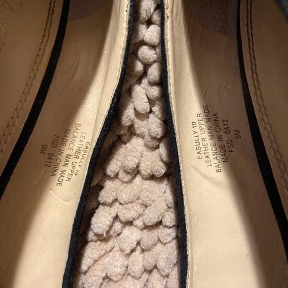 Enzo Angiolini Black & Gold Heels - Picture 10 of 11